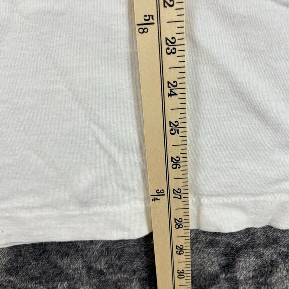 Vtg Fruit Of The Loom Montana Aztec Southwestern T-Shirt Single Stitch Bull L - Picture 7 of 10